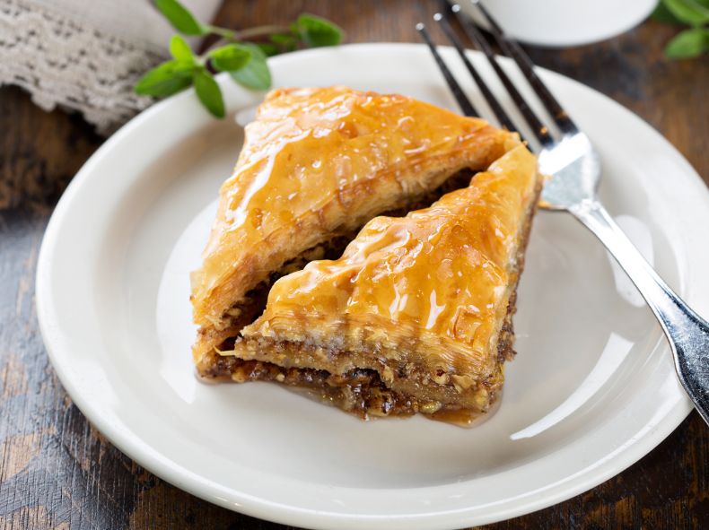 Plate of Baklava